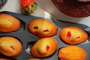 Madeleines fraises