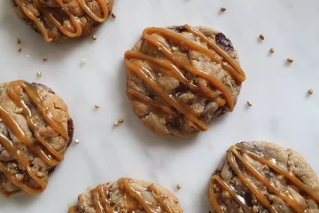 Cookies sarrasin caramel beurre salé