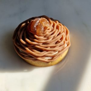 Tarte marrons myrtille individuelle